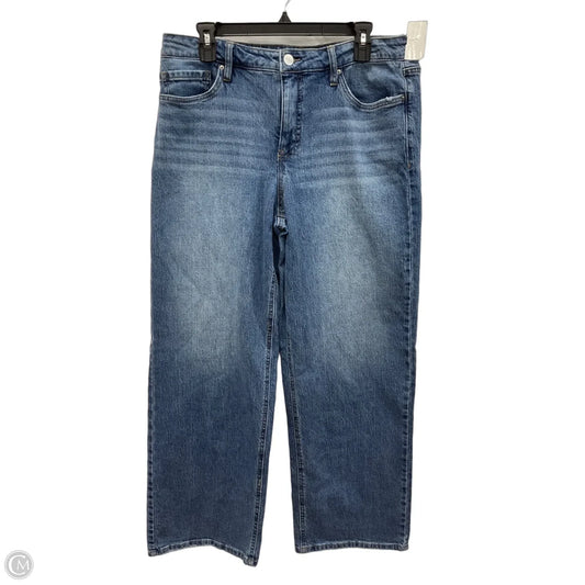 Jeans Wide Leg By Royalty In Blue Denim, Size: 14