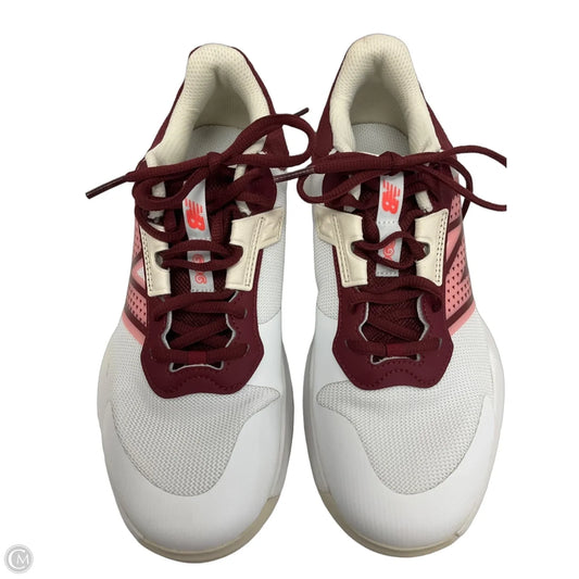 Shoes Athletic By New Balance In White, Size: 9.5