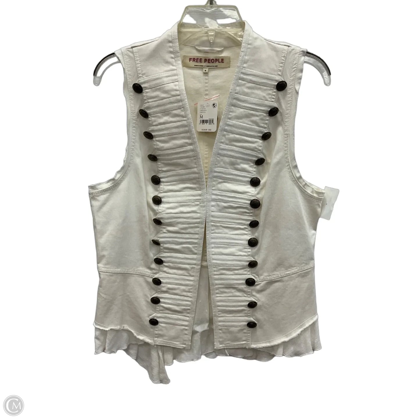 Vest Other By Free People In White, Size: M