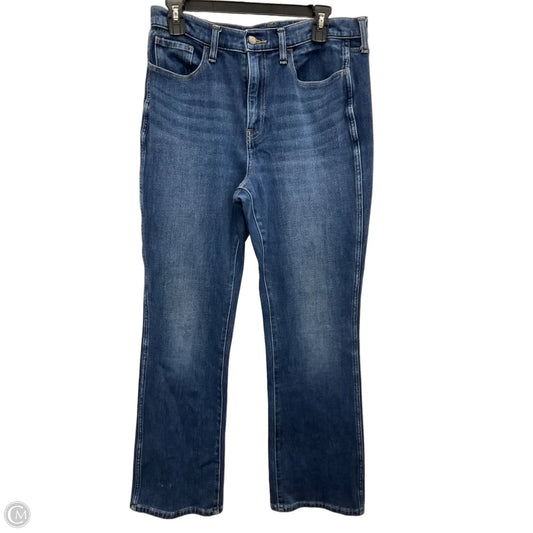 Jeans Boot Cut By Banana Republic In Blue Denim, Size: 10l