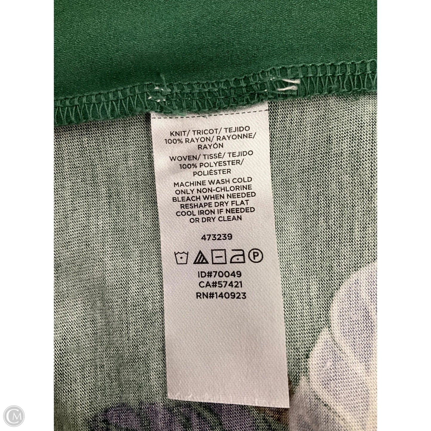 Top Sleeveless By Loft In Emerald, Size: Xs