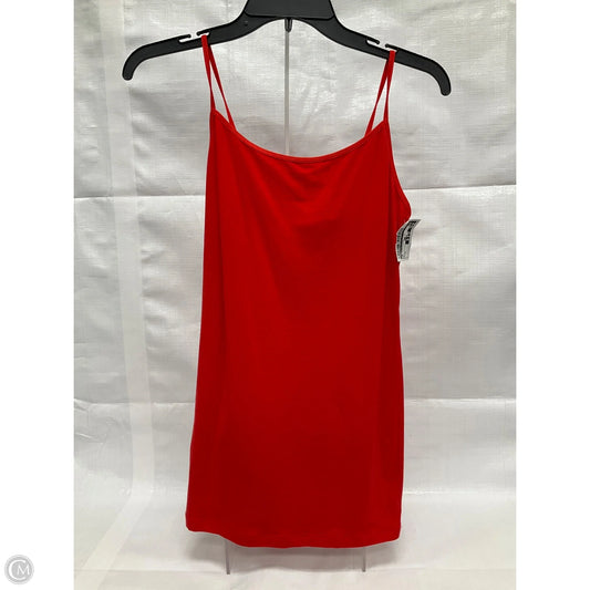 Top Sleeveless By Cabi In Red, Size: S