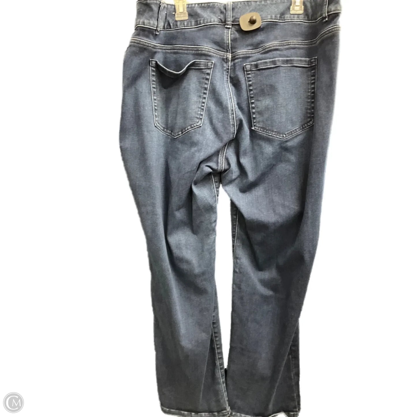 Jeans Straight By Lane Bryant In Blue Denim, Size: 24