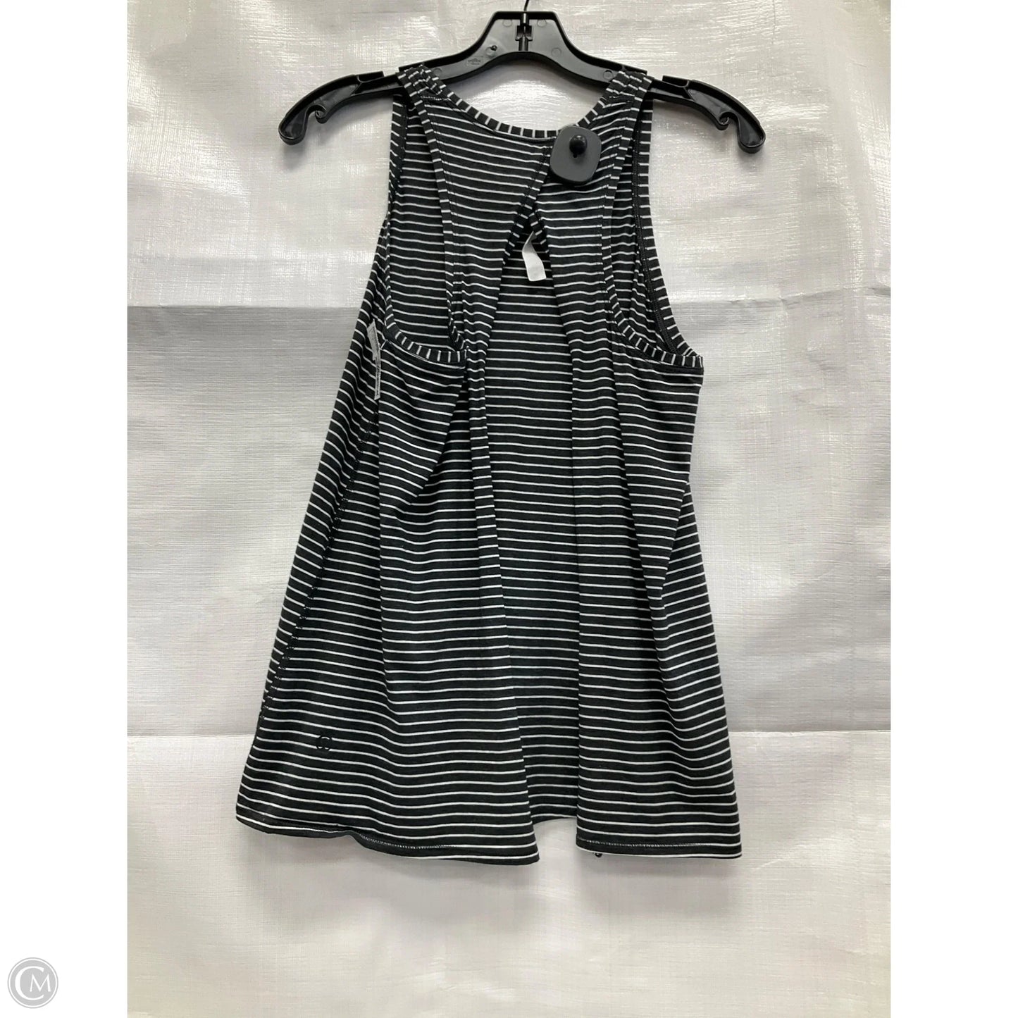 Athletic Tank Top By Lululemon In Striped Pattern, Size: 6