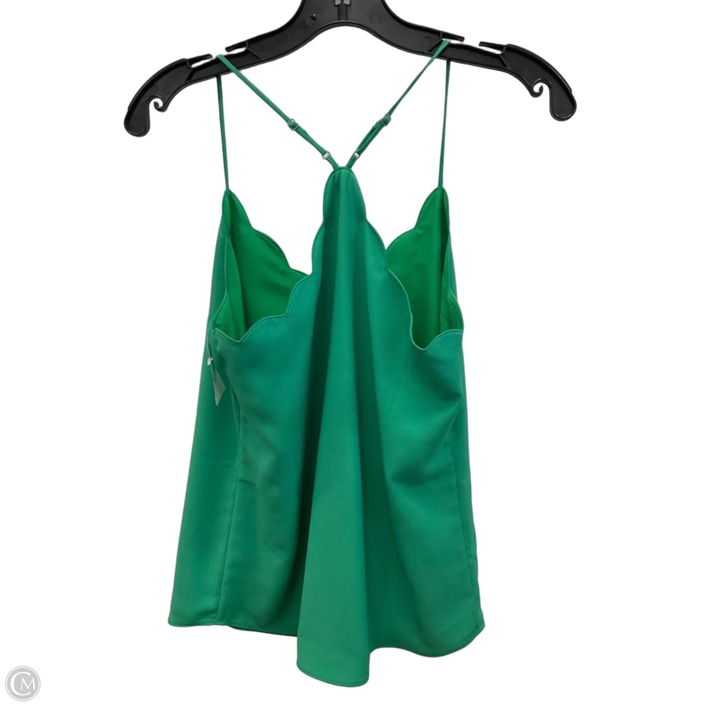 Top Sleeveless By J. Crew In Green, Size: 4