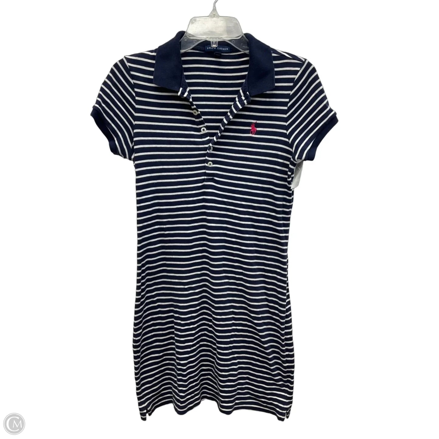 Dress Casual Short By Ralph Lauren In Striped Pattern, Size: S