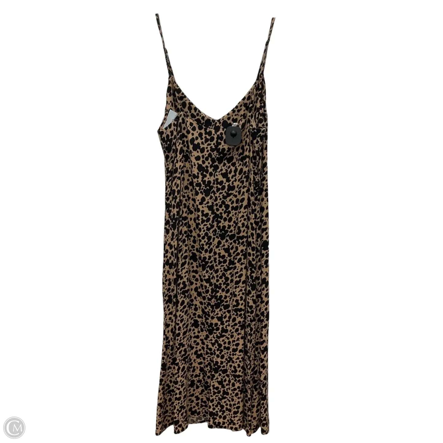Dress Casual Midi By Reformation In Animal Print, Size: 6