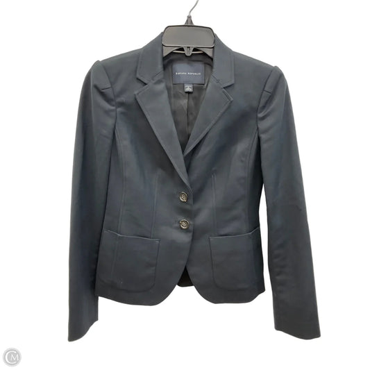 Blazer By Banana Republic In Black, Size: 0