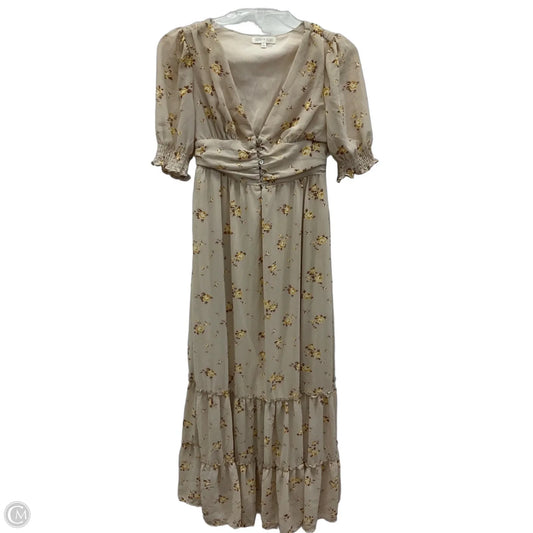 Dress Casual Maxi By Ultra Flirt In Peach, Size: S