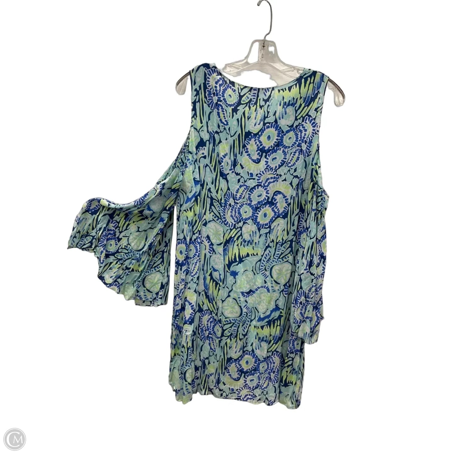 Dress Casual Midi By Lilly Pulitzer In Blue, Size: L