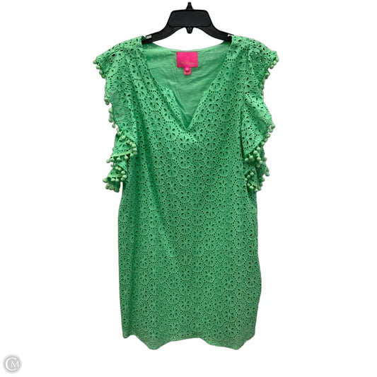 Dress Casual Short By Lilly Pulitzer In Green, Size: Xl