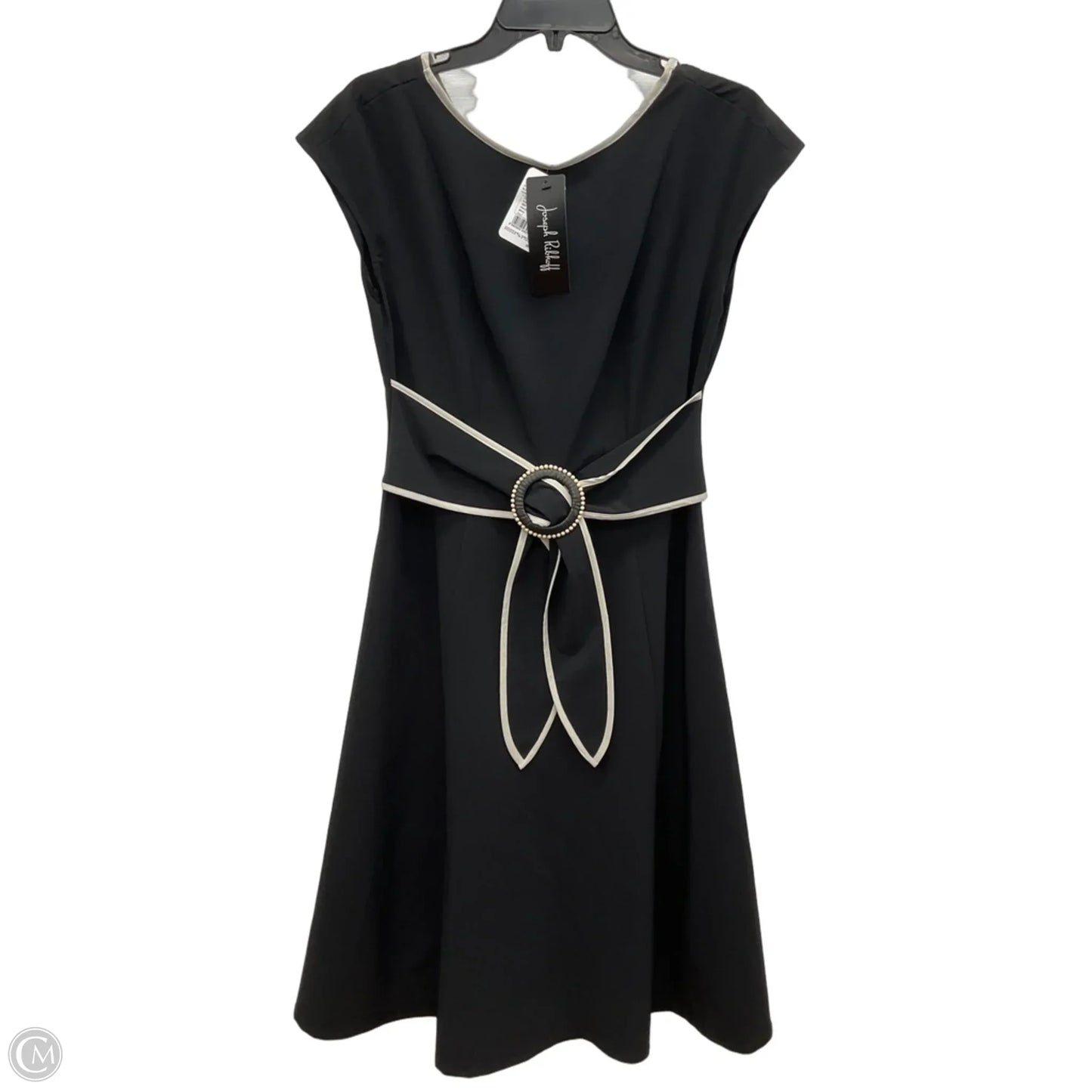 Dress Casual Midi By Joseph Ribkoff In Black, Size: 6