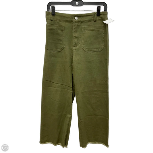 Pants Wide Leg By Ee Some In Green, Size: S