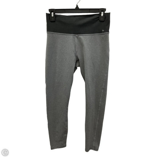 Athletic Leggings By Fabletics In Grey, Size: M