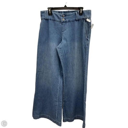 Jeans Wide Leg By Rewash In Blue Denim, Size: 8