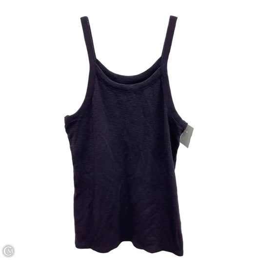 Top Sleeveless Basic By Madewell In Purple, Size: M