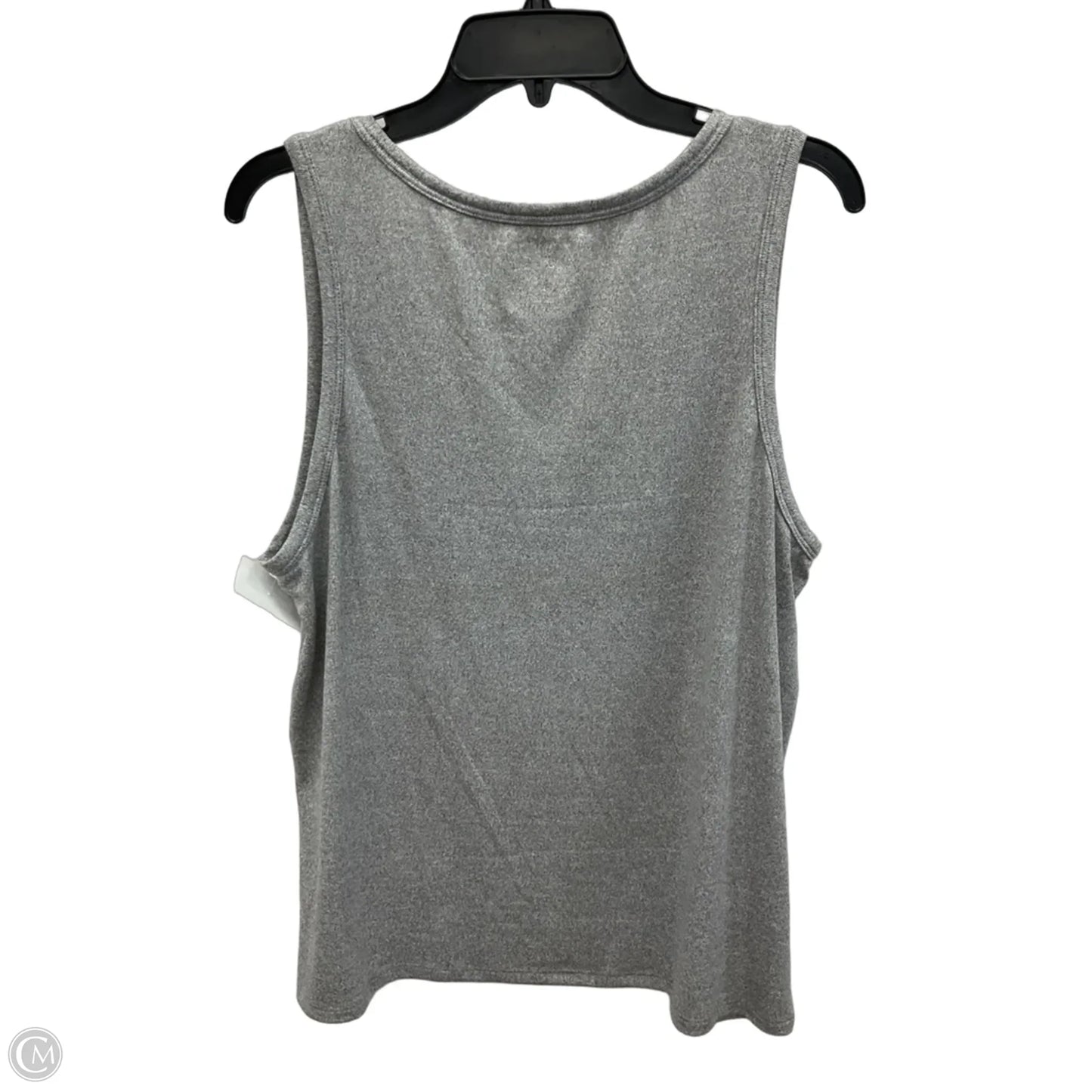 Top Sleeveless Basic By Cmf In Grey, Size: Xxl