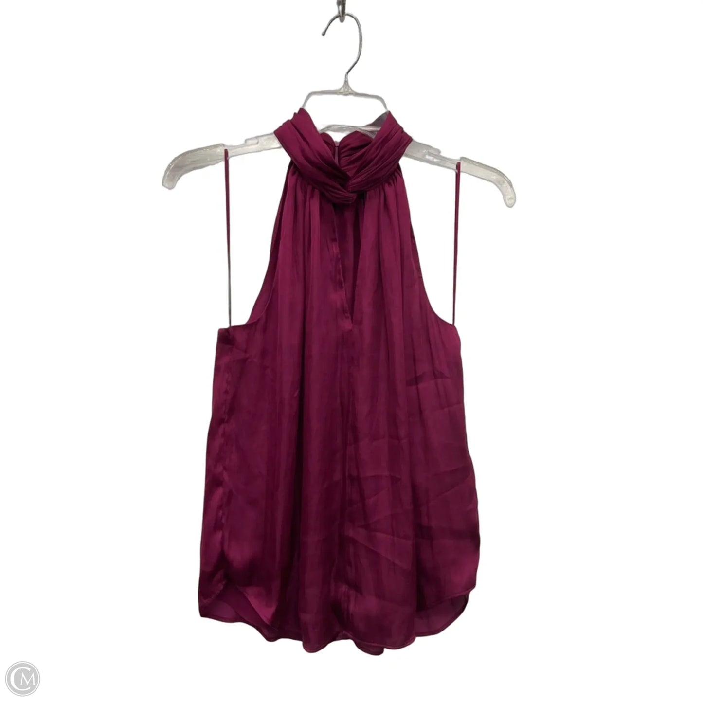 Top Sleeveless By Banana Republic In Purple, Size: S
