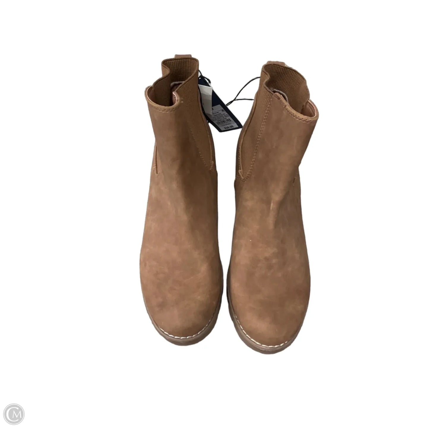Boots Ankle Heels By Universal Thread In Brown, Size: 9