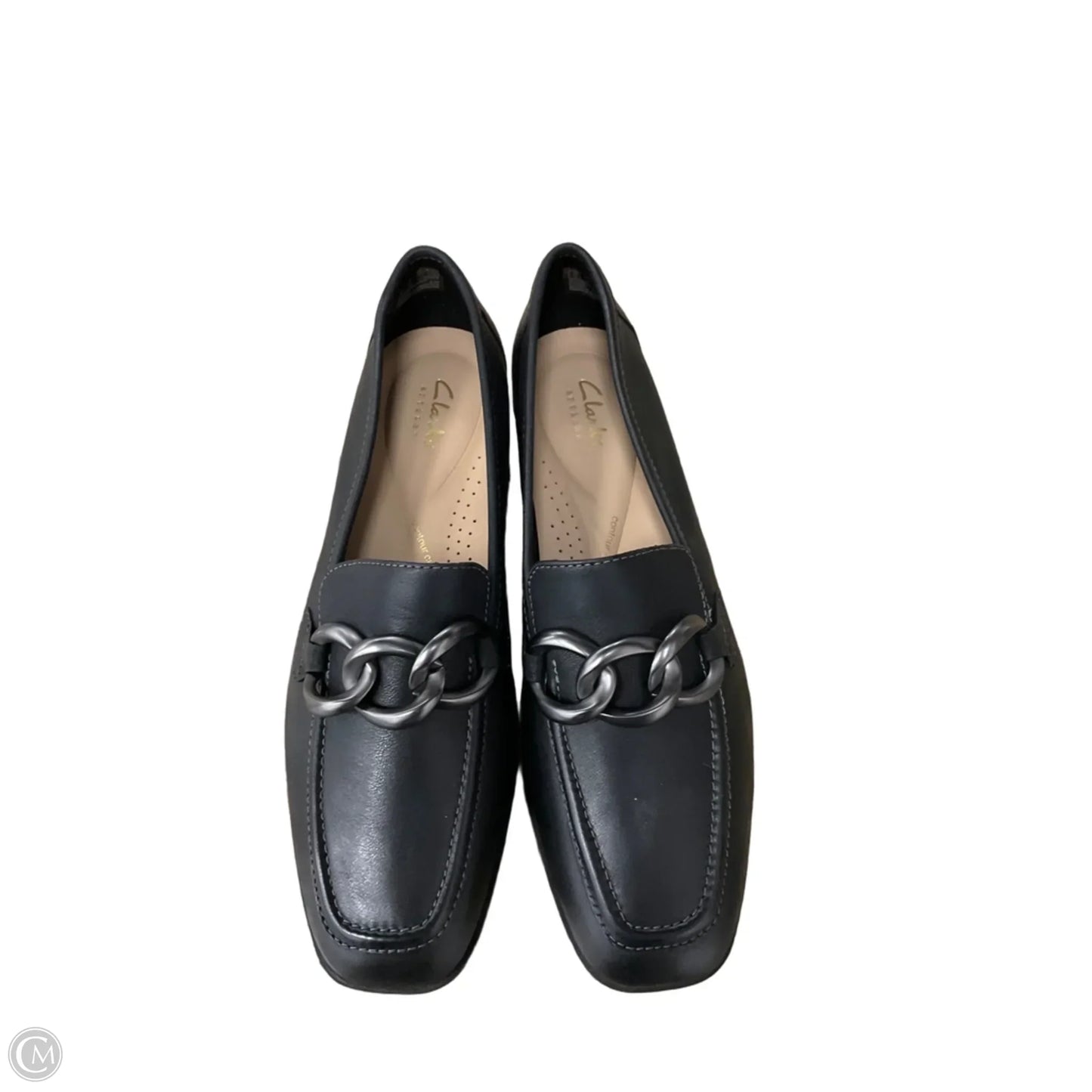 Shoes Flats By Clarks In Black, Size: 8.5