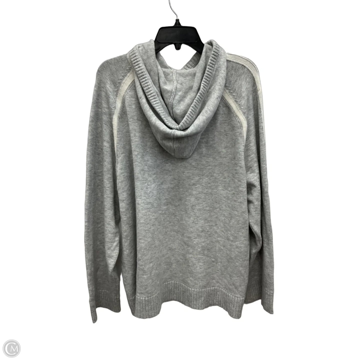 Top Long Sleeve By Lou And Grey In Grey, Size: Xxl