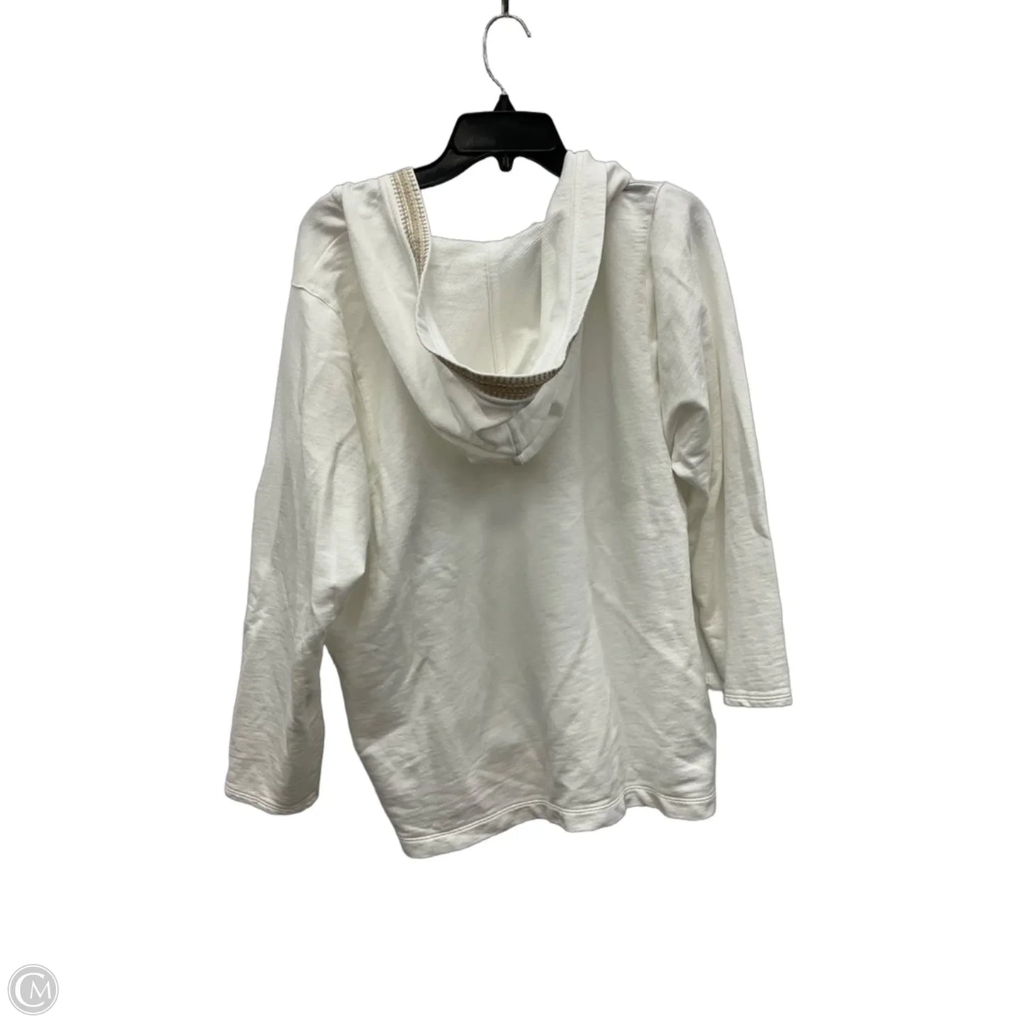 Top Long Sleeve By Pure Jill In White, Size: Xl