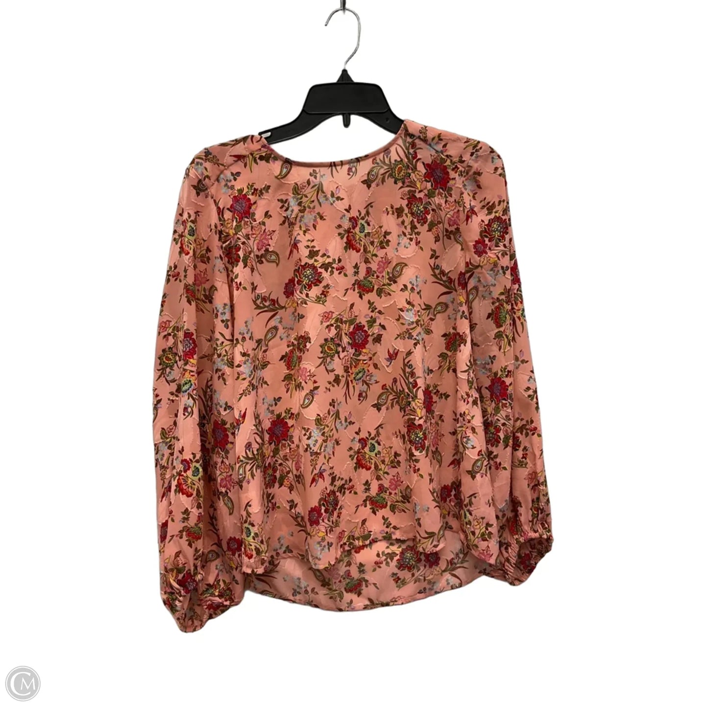 Top Long Sleeve By Loft In Pink, Size: S