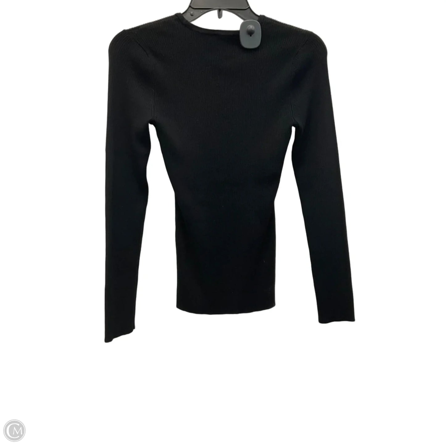 Top Long Sleeve Basic By Alex Marie In Black, Size: S