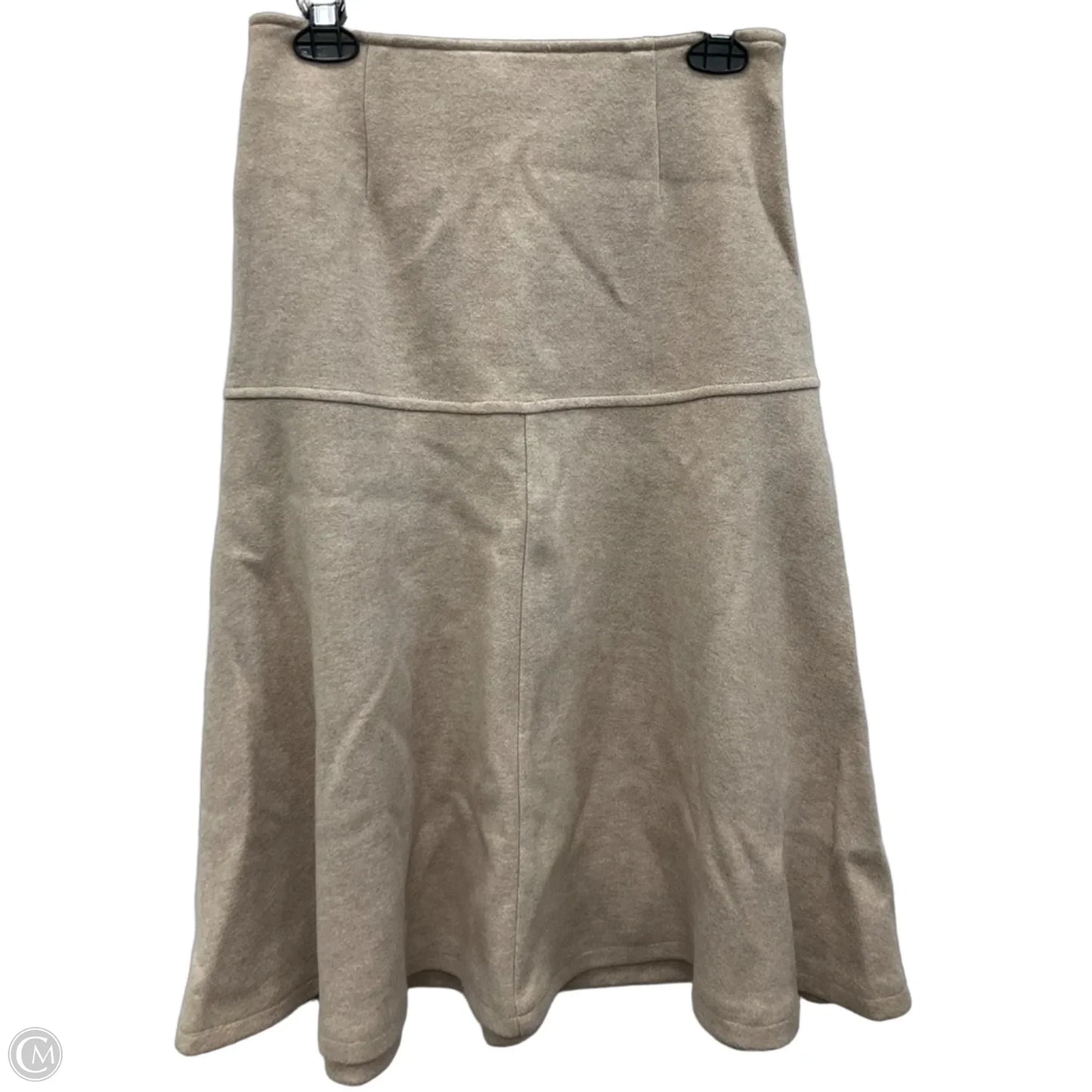 Skirt Midi By Ogl In Tan, Size: S