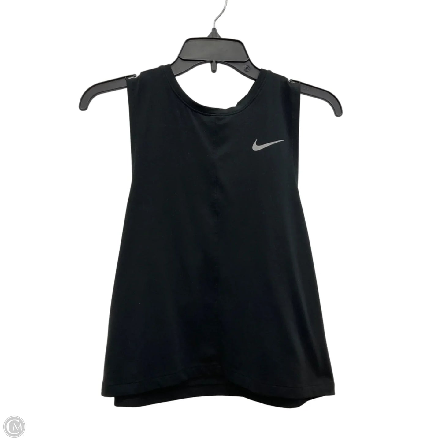 Athletic Tank Top By Nike In Black, Size: S