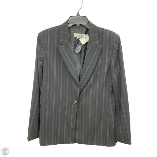 Blazer By Garfield And Marks In Striped Pattern, Size: 12