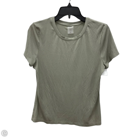 Athletic Top Short Sleeve By Calia In Green, Size: Xl