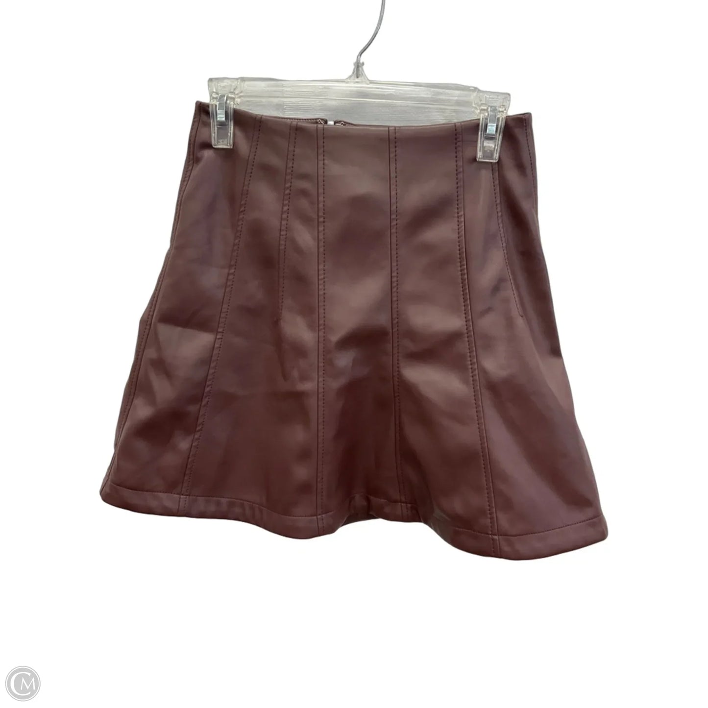 Skirt Mini & Short By Loft In Maroon, Size: 2p