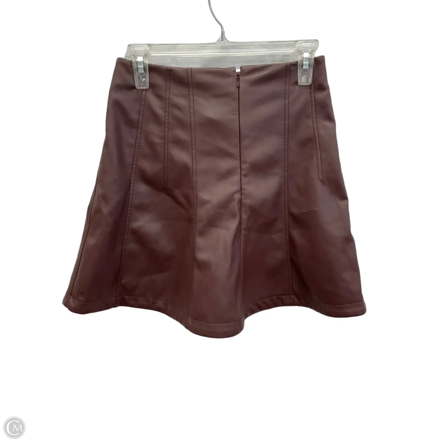 Skirt Mini & Short By Loft In Maroon, Size: 2p