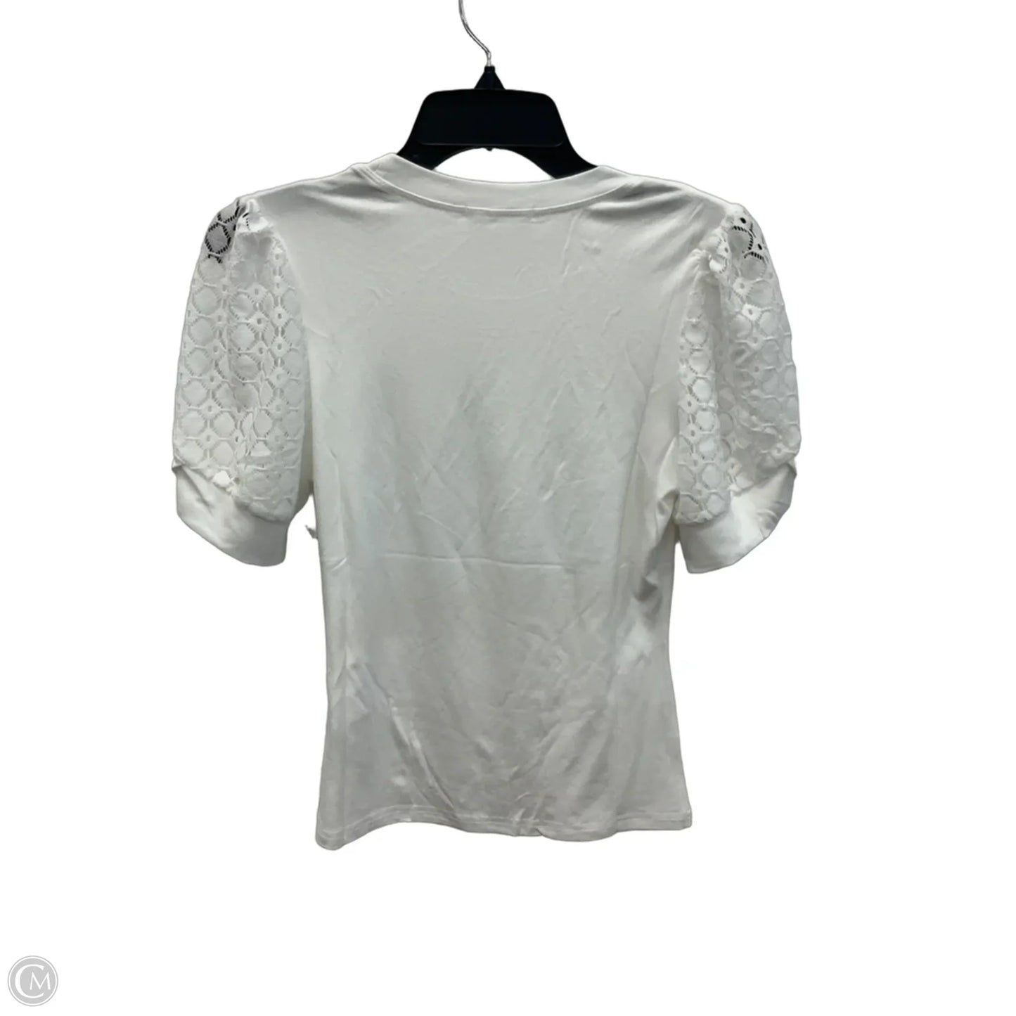 Top Short Sleeve By April Carnell In White, Size: S