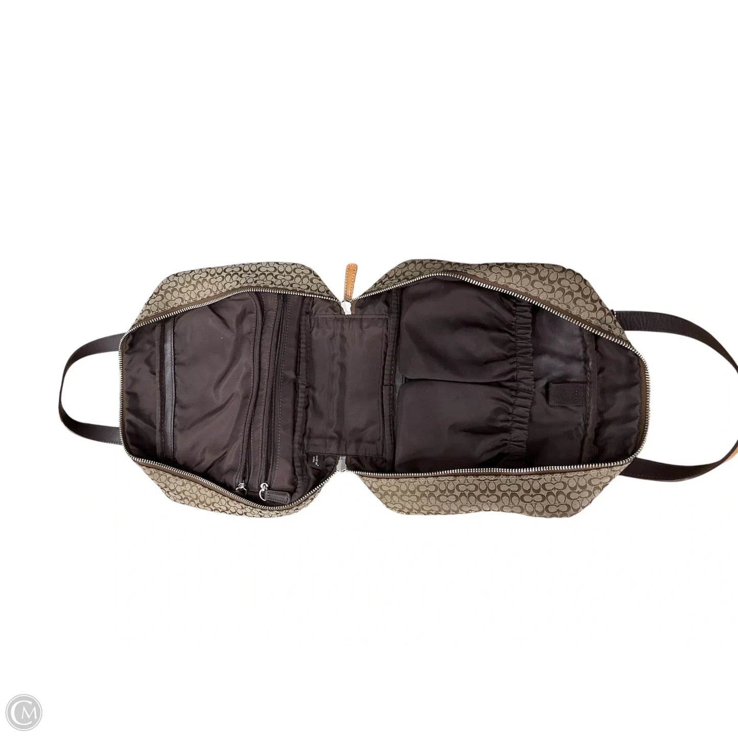 Makeup Bag Designer By Coach, Size: Medium