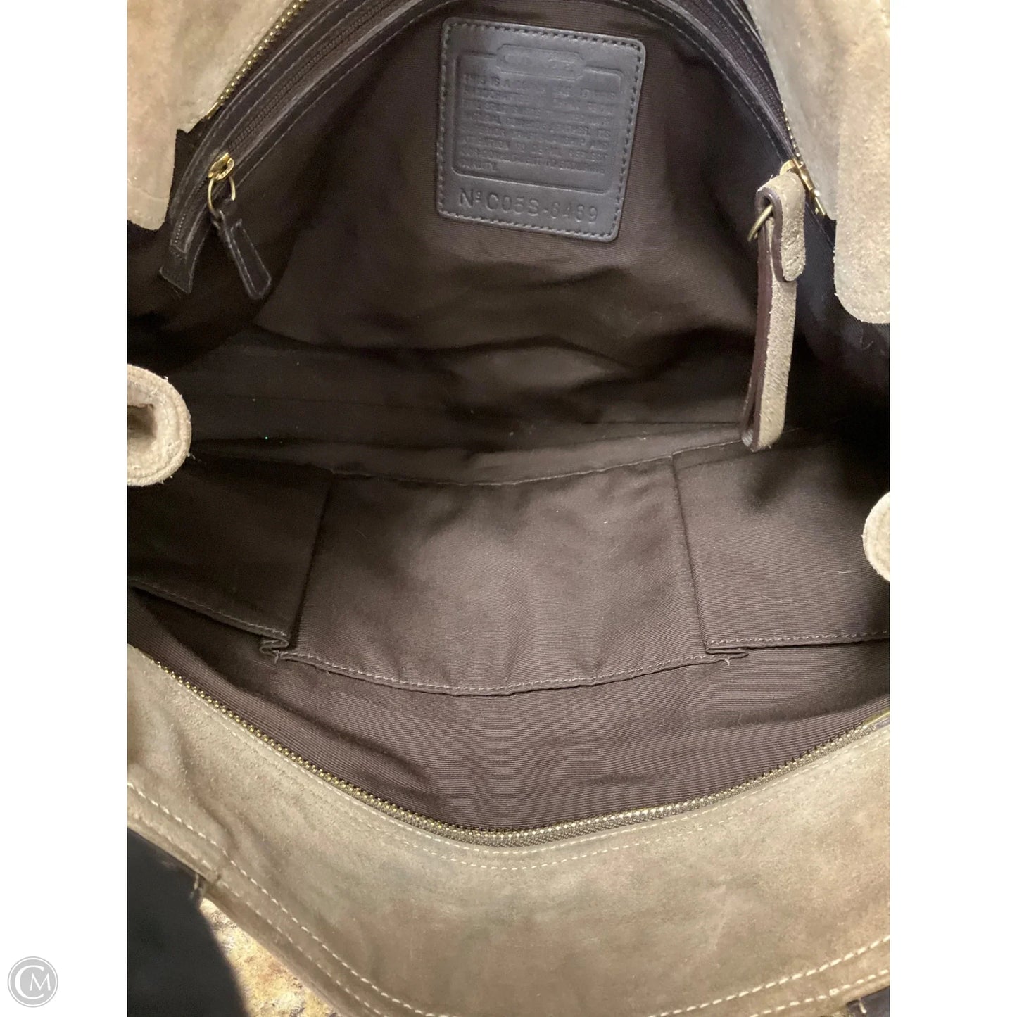 Handbag Designer By Coach, Size: Large