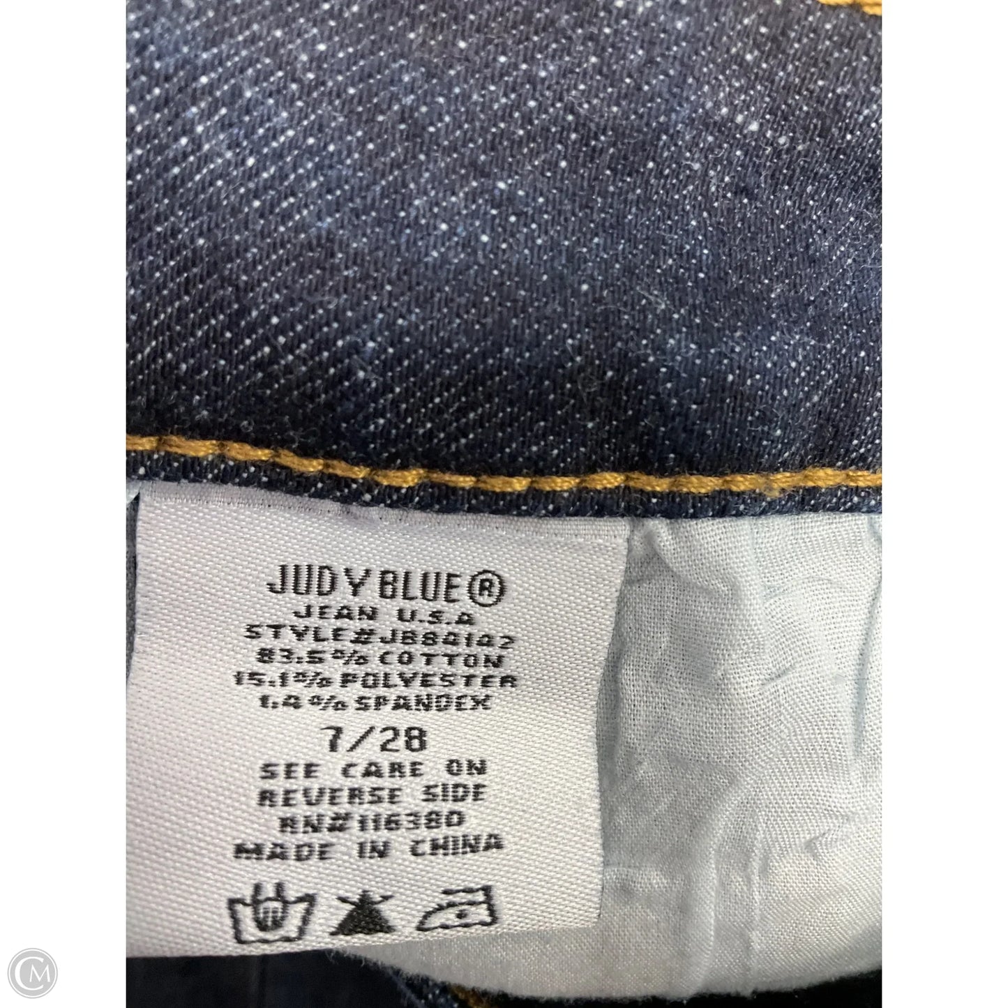 Jeans Skinny By Judy Blue In Blue, Size: 6