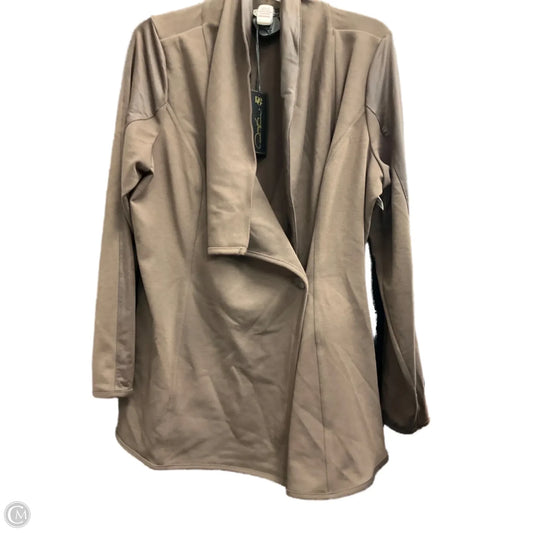 Blazer By Diane Gilman In Brown, Size: L