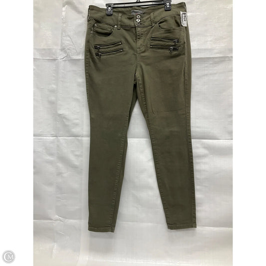 Jeans Skinny By Torrid In Green, Size: 12