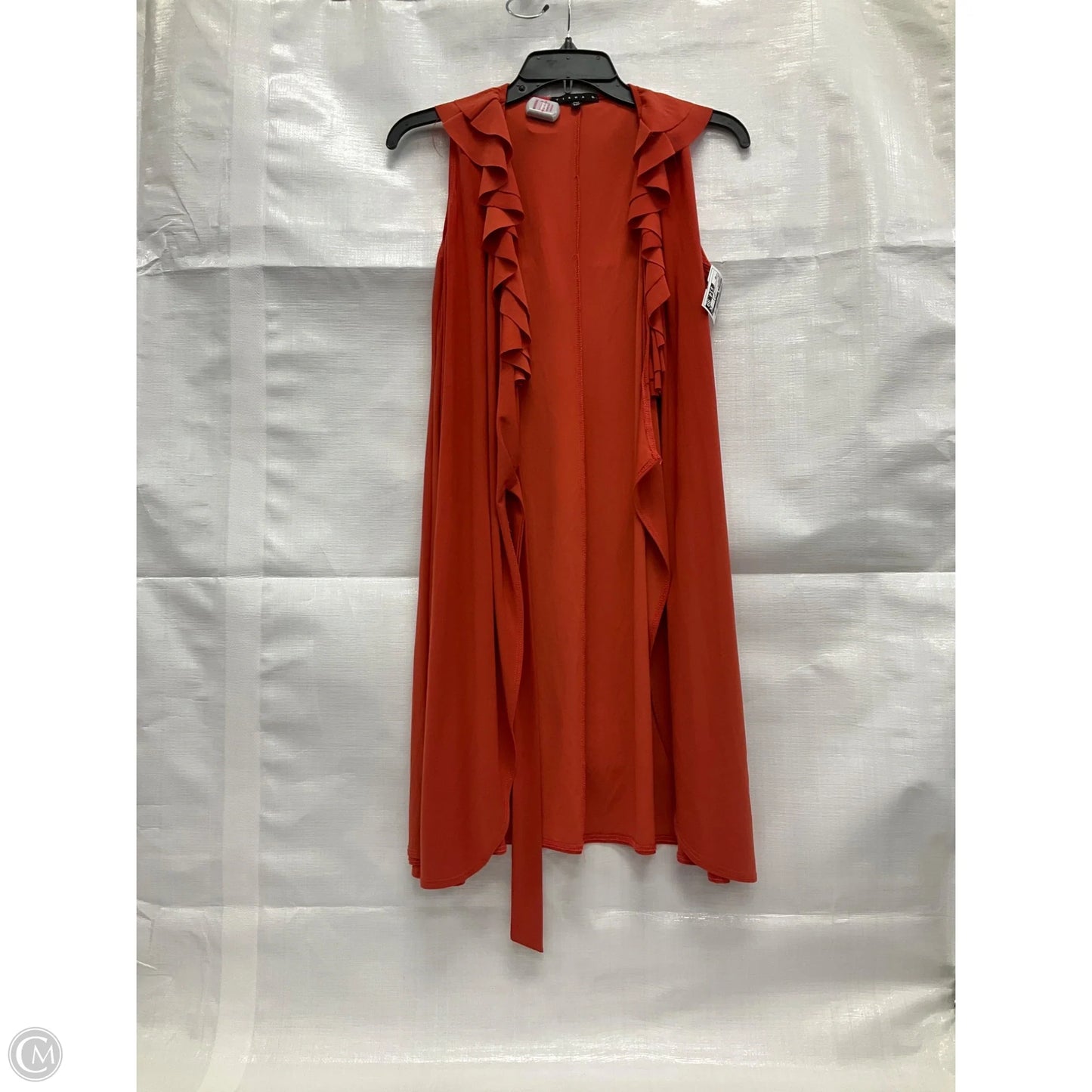 Cardigan By Tiana B In Orange, Size: Mp