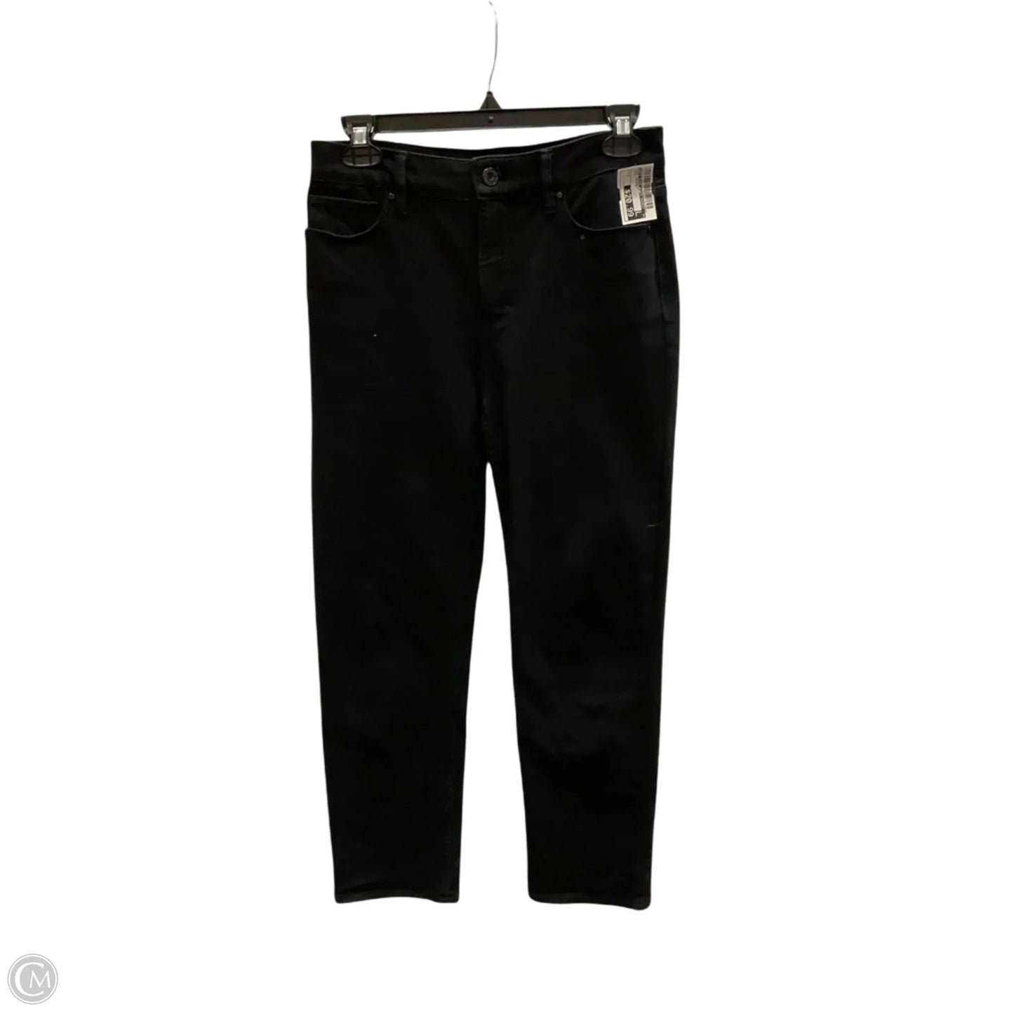 Jeans Cropped By White House Black Market In Black, Size: 4