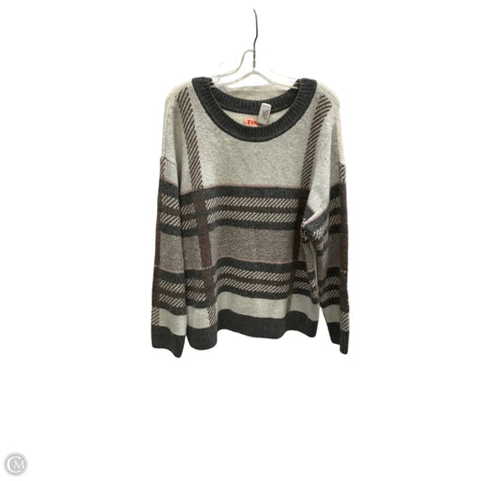 Sweater By Evri In Grey, Size: 1x