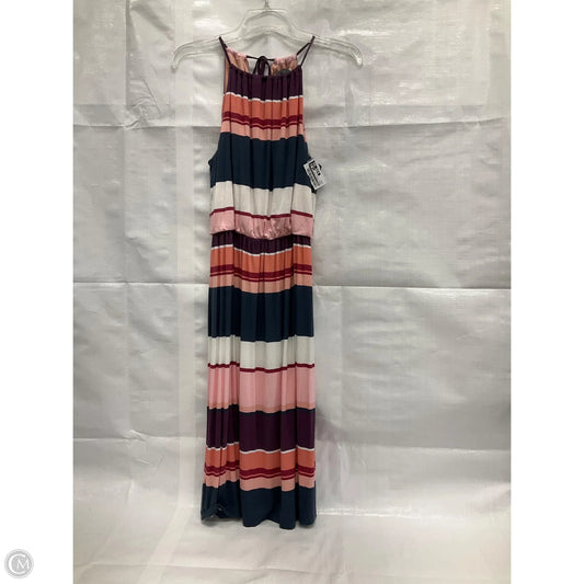 Dress Casual Short By Loft In Striped Pattern, Size: S