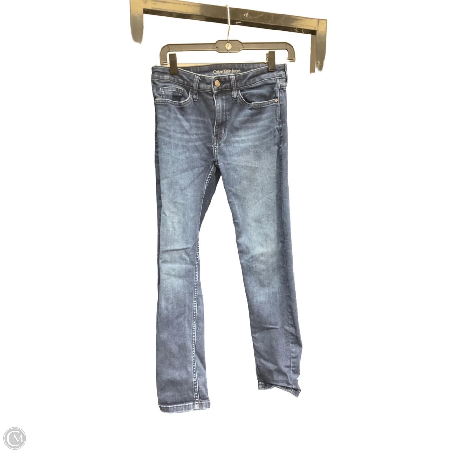 Jeans Skinny By Calvin Klein In Blue, Size: 2