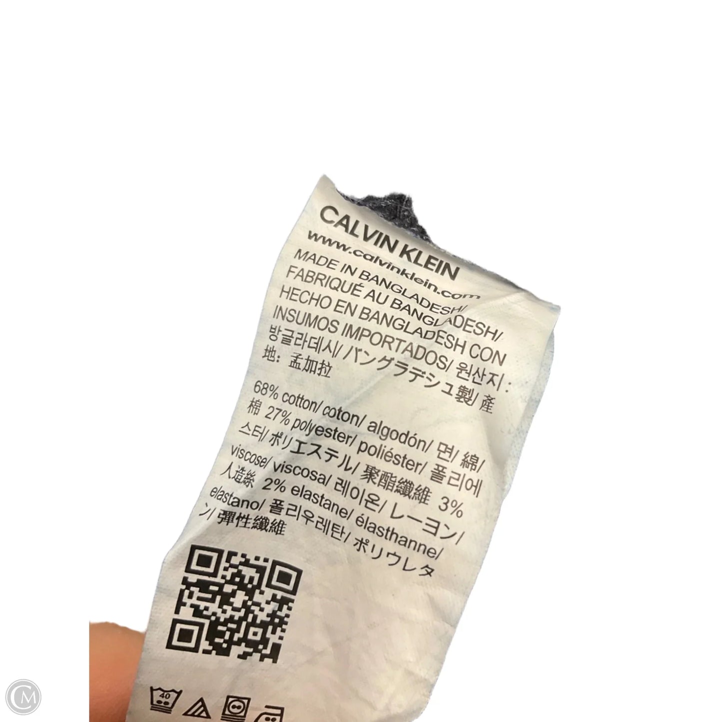 Jeans Skinny By Calvin Klein In Blue, Size: 2