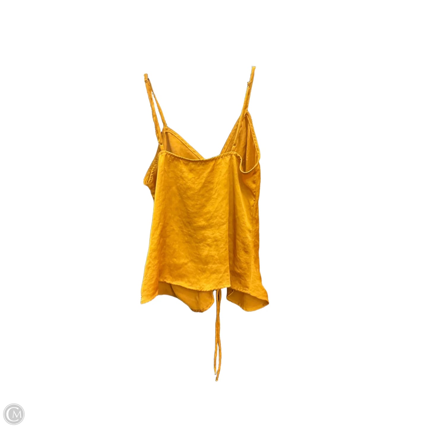 Top Sleeveless By Nine West In Yellow, Size: S