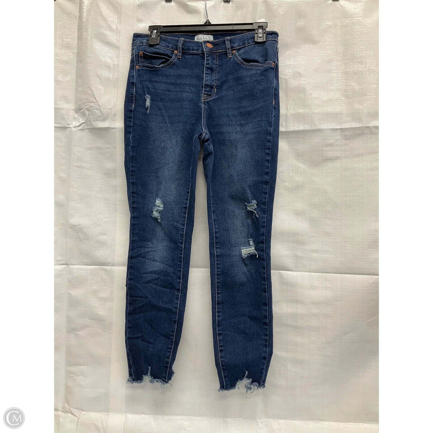 Jeans Skinny By Nicole Miller In Blue, Size: 6