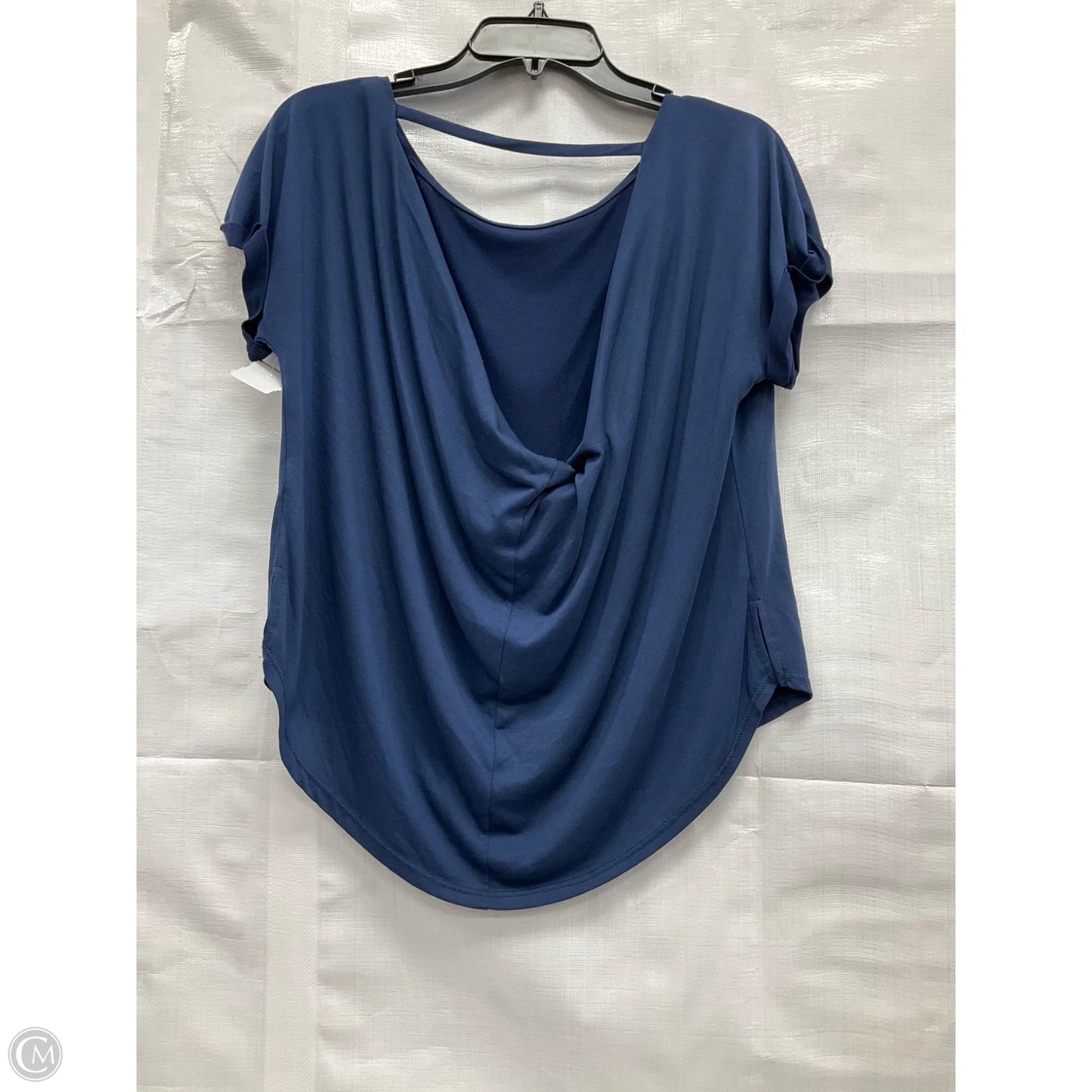Top Short Sleeve By Miami In Blue, Size: Xs