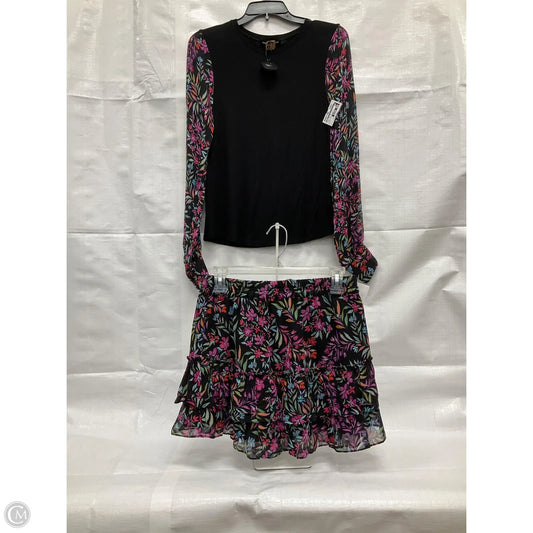 Skirt Set 2pc By Cma In Floral Print, Size: S